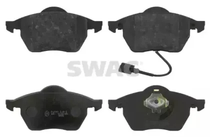 Комплект тормозных колодок, дисковый тормоз SWAG купить